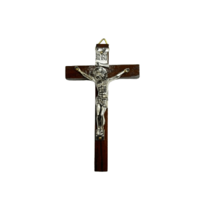 12 CM Sliver Plated Corpus Crucifix