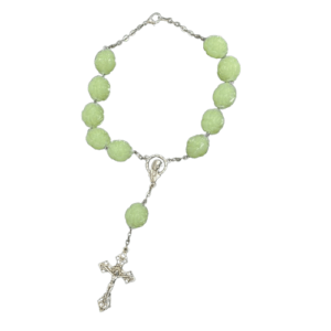 14 MM Bead Luminous Car Rosary