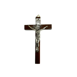 17 CM Sliver Plated Corpus Crucifix