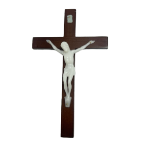 25 CM Luminous White Crucifix