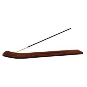 Ash Flat Incense Holder Wooden