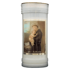 Saint Anthony Candle