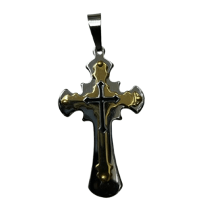 7.5 X 3.6 CM Vikings Crucifix Design Pendant