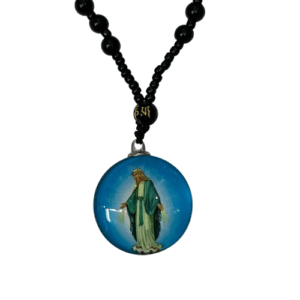 Glass Our Lady Of Grace Pendant